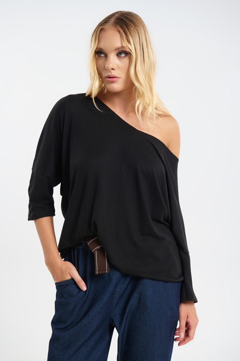 Kelly's V Neck Blouse