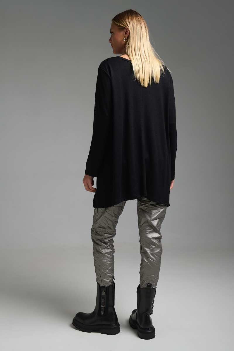 Μπλούζα Μακρυμάνικη Amour Με Στρας