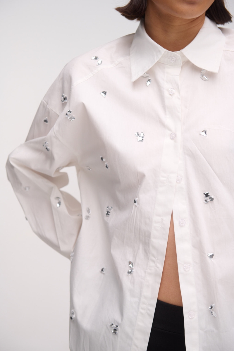 Rhinestoned Shirt