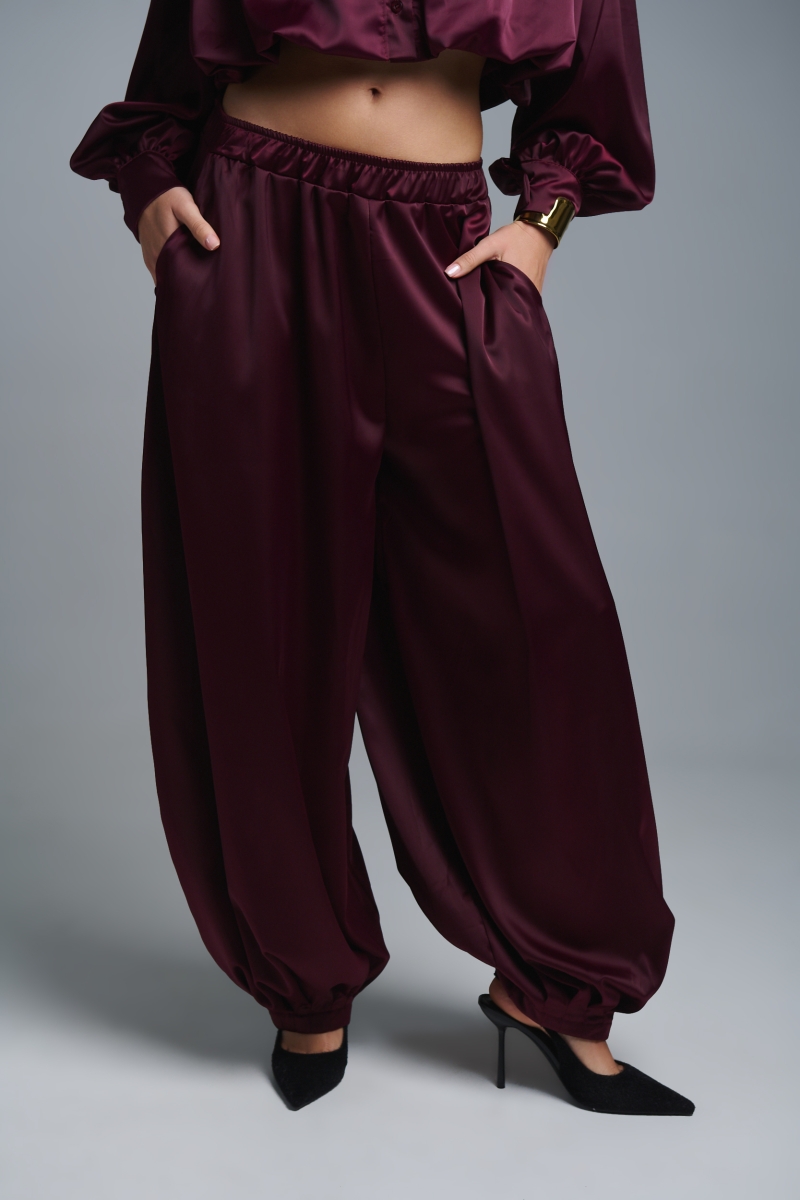 Παντελόνα Σατέν Μπάσκα Κάτω