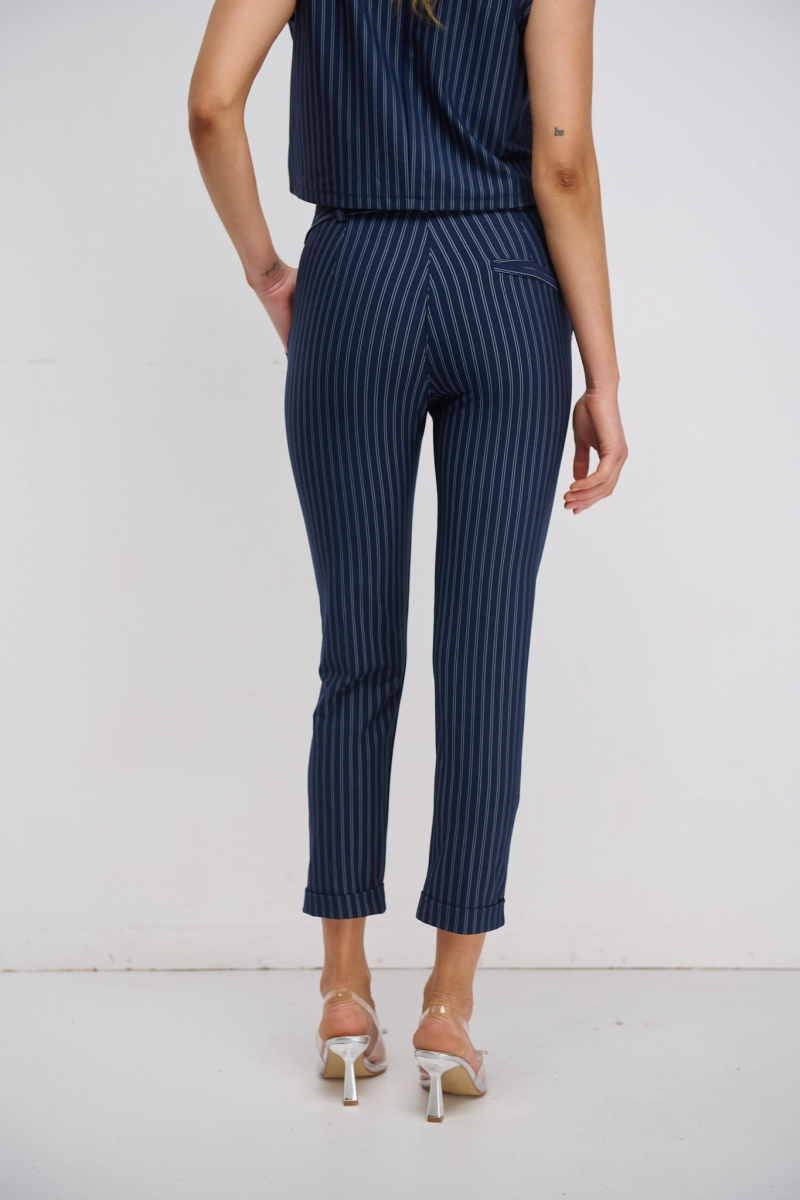 Striped Chino Pants