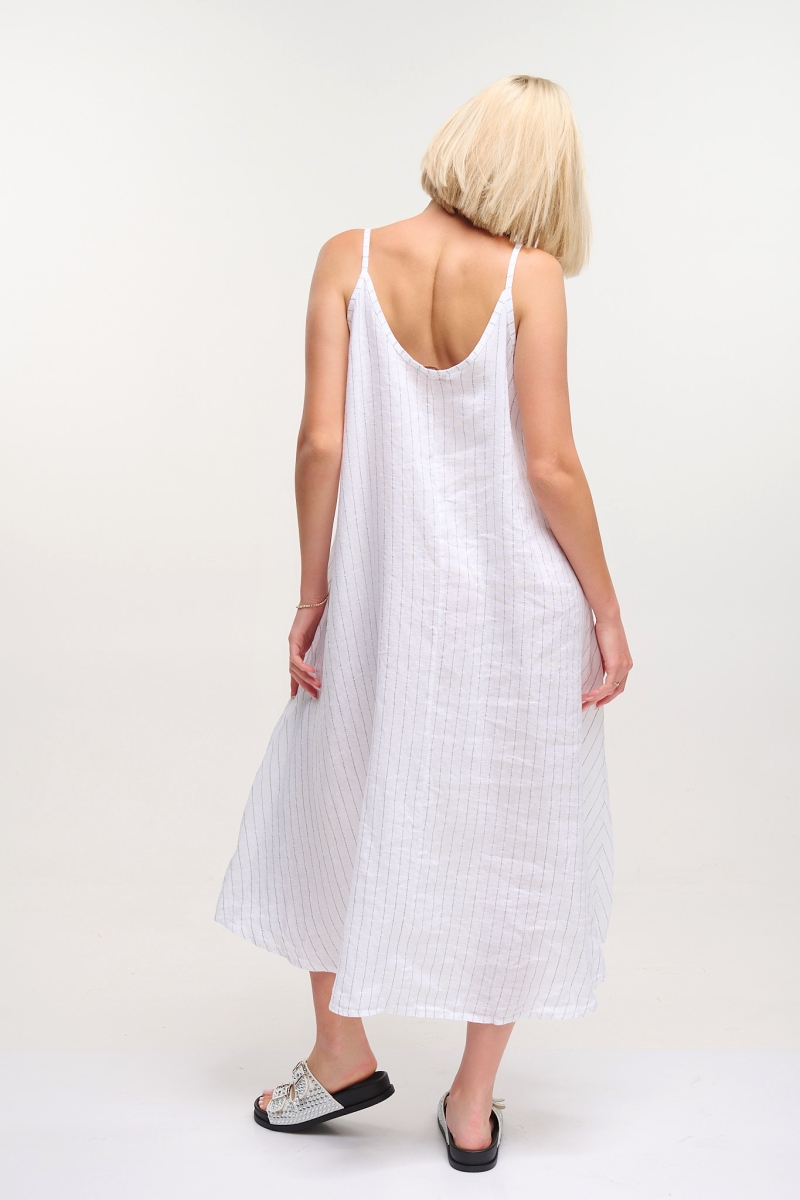Striped Linen Dress