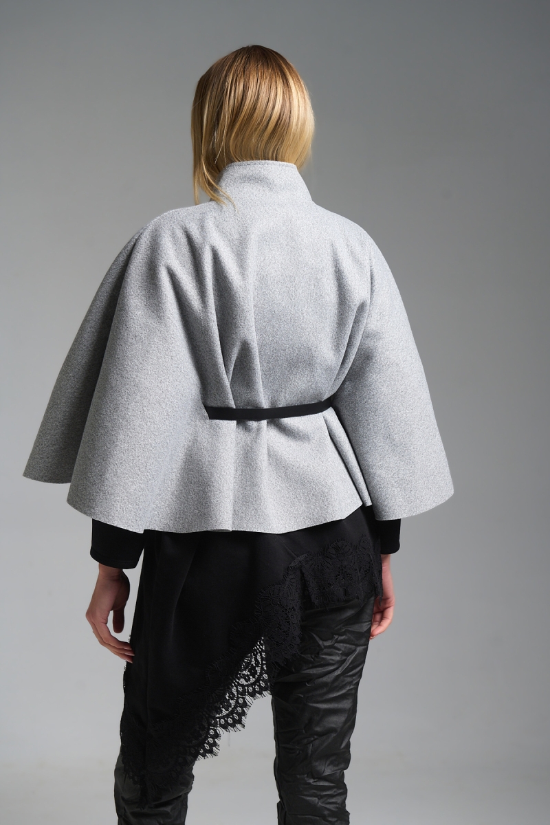 Κάπα Κοντή Με Ζωνάκι