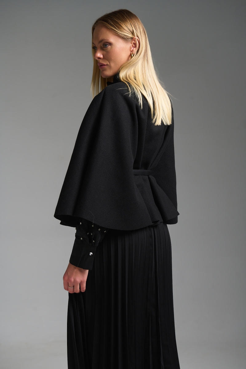 Κάπα Κοντή Με Ζωνάκι