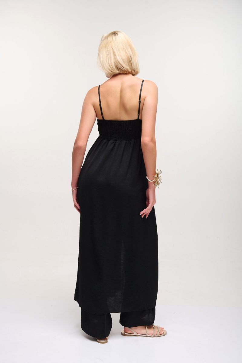 Two Pieces Set Top & Wide Leg Pants